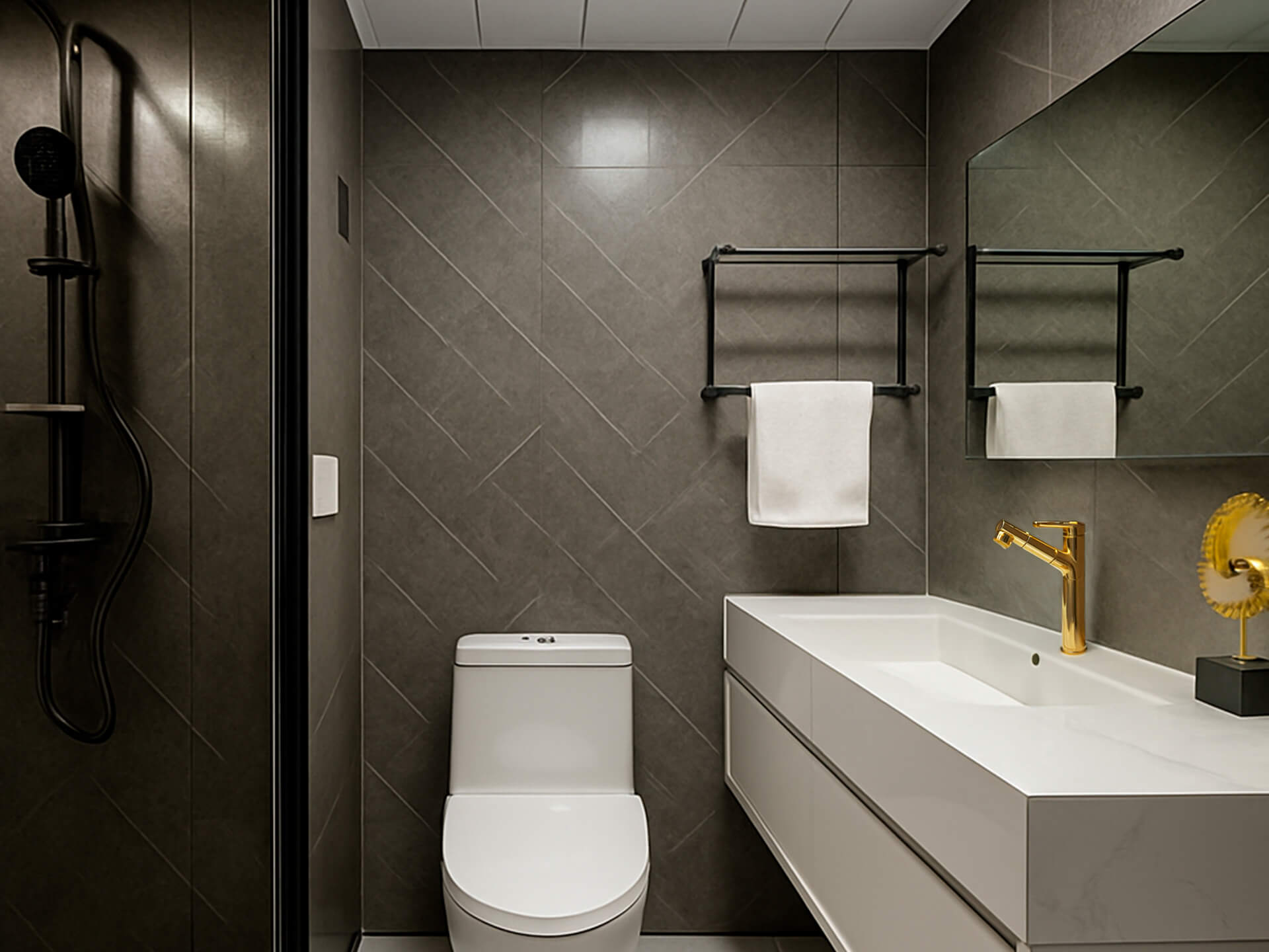 interior capsula baño