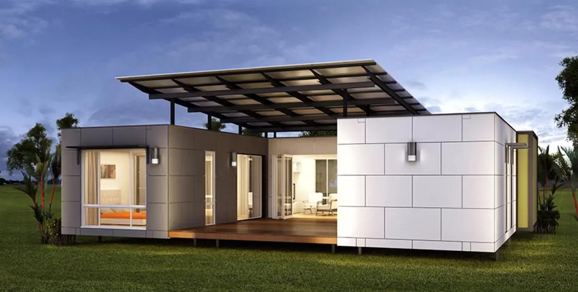 casa modular en Sevilla eficiente con diseño para reducir el consumo energético y mejorar el confort térmico